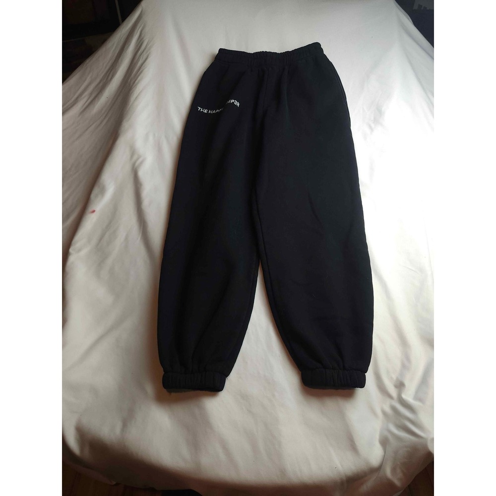 Happy Camper Mental Wellness Black Sweatpants Joggers Mens Medium